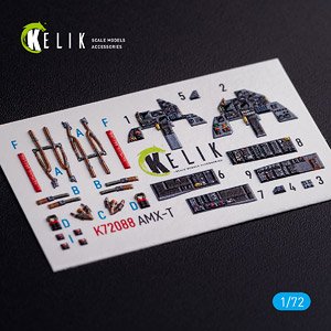 AMX-T 複座型 内装3Dデカール (イタレリ用) (プラモデル)