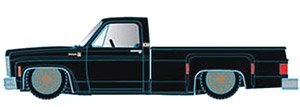 1978 シボレー シルバラード 30 カスタム セミグロスブラック (ミニカー)