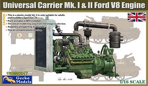 Universal Carrier Mk.I & Mk.II Ford V8 Engine (Plastic model)