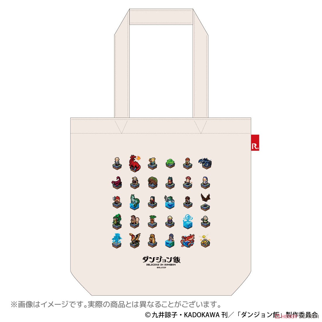 ダンジョン飯 ROOTOTEコラボ トートバッグ (キャラクターグッズ) 商品画像1