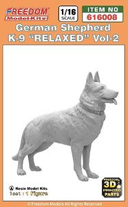 German Shepherd K-9 `Relaxed` Vol.2 (Plastic model)