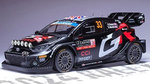 トヨタ GRヤリス Rally1 2024年モンテカルロラリー #33 E.Evans/S.Martin (ミニカー)