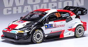 トヨタ GRヤリス Rally1 2023年セントラルヨーロッパ ラリー #69 K.Rovanpera/J.Halttunen (ミニカー)