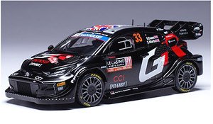 トヨタ GRヤリス Rally1 2024年モンテカルロラリー #33 E.Evans/S.Martin (ミニカー)