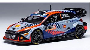 ヒョンデ i20 N Rally1 2024年モンテカルロラリー #8 O.Tanak/M.Jarveoj (ミニカー)