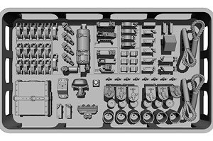 WWII ドイツ III号突撃砲G型用ディテールセット (プラモデル)