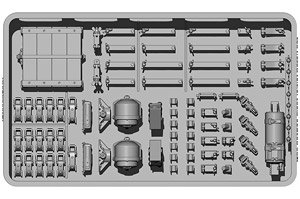 WWII German Tiger I Initial Production Detail Set (Plastic model)