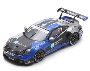 Porsche 911 GT3 Cup No.11 Porsche Carrera Cup Asia Champion 2023 Florian Latorre (ミニカー)