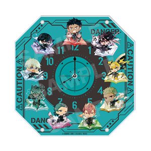Kaiju No. 8 Chara-deru Art Acrylic Clock 01 Assembly (Anime Toy)