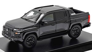 MITSUBISHI TRITON Double Cab 4WD (2024) ジェットブラックマイカ (ミニカー)