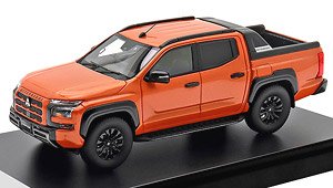 MITSUBISHI TRITON Double Cab 4WD (2024) ヤマブキオレンジメタリック (ミニカー)