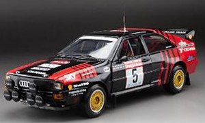 アウディ クワトロ A2 1986年サーキット デ アルデンヌ #5 J.ボッシュ (ミニカー)
