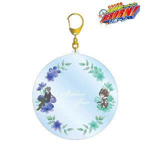 Katekyo Hitman Reborn! Mukuro Rokudo (10 After Year) & Flan Botania Big Acrylic Key Ring (Anime Toy)