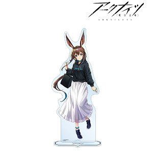 アークナイツ 描き起こしイラスト アーミヤ ショッピングver. 特大アクリルスタンド (キャラクターグッズ)