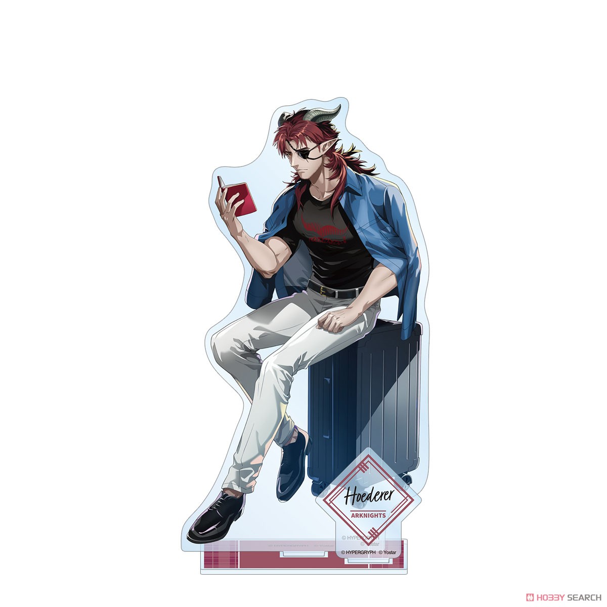 アークナイツ 描き起こしイラスト ヘドリー ショッピングver. パーツ付きBIGアクリルスタンド (キャラクターグッズ) 商品画像2