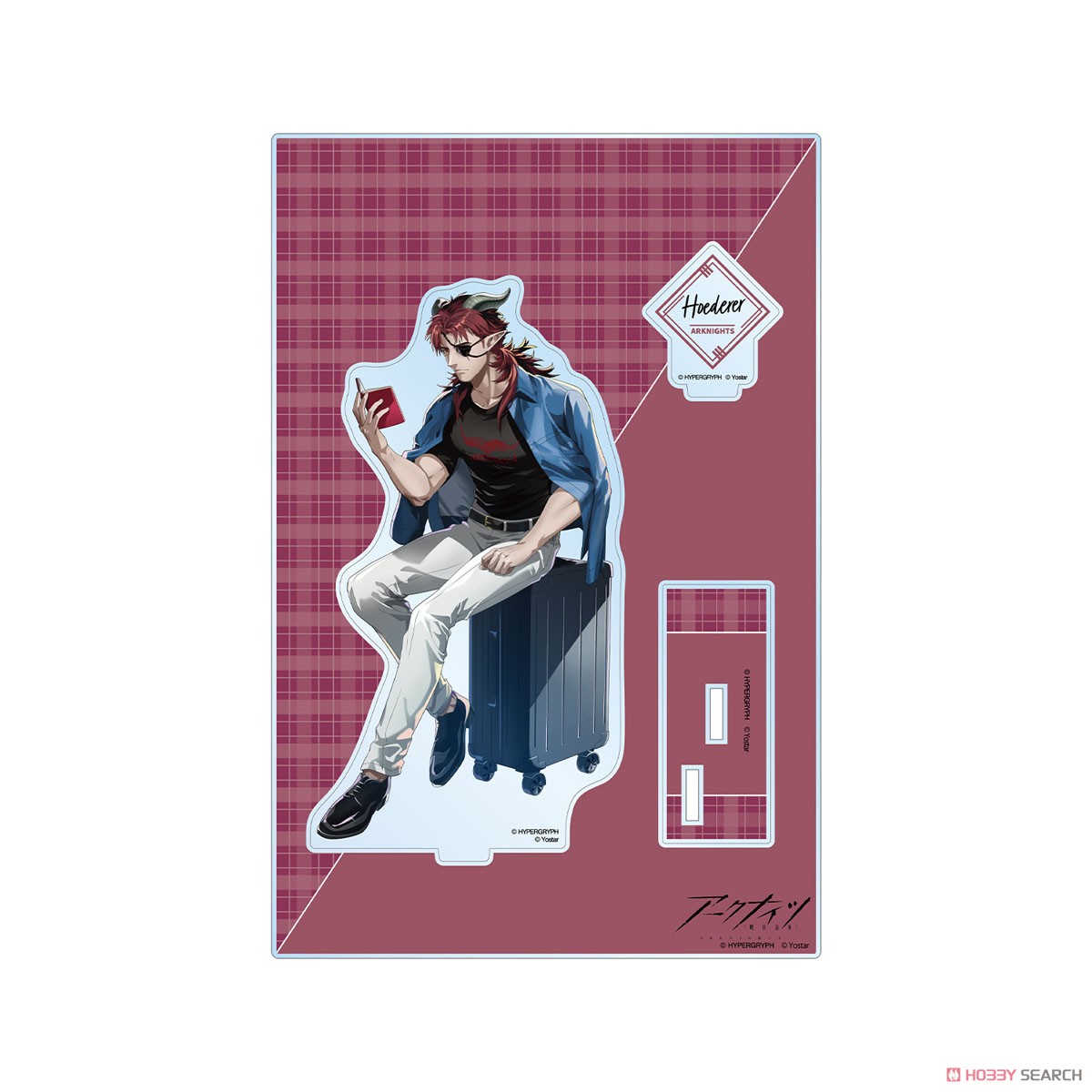アークナイツ 描き起こしイラスト ヘドリー ショッピングver. パーツ付きBIGアクリルスタンド (キャラクターグッズ) 商品画像3