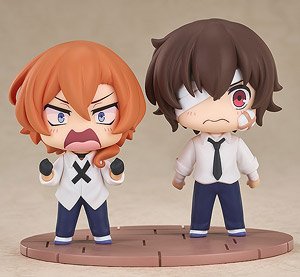 Chibi Figure Osamu Dazai & Chuya Nakahara: Fourteen-Year-Old Ver. (PVC Figure)