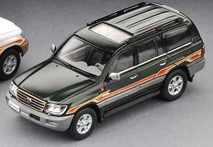 8th Gen. Toyota Land Cruiser Green / Gold (Diecast Car)