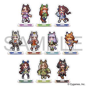 ウマ娘 プリティーダービー ミニアクリルスタンドコレクション 熱血ハチャメチャ大感謝祭！ (10個セット) (キャラクターグッズ)