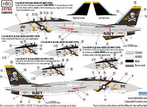F-14A VF-84 `Final Countdown` Extended Edition (Decal)