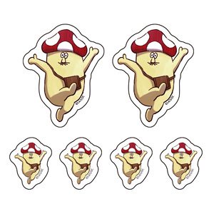 デッドデッドデーモンズデデデデデストラクション イソべやん ミニステッカーセット (キャラクターグッズ)
