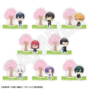 TV Animation [Blue Lock] Trading Chibi Chara Acrylic Diorama (Set of 8) (Anime Toy)