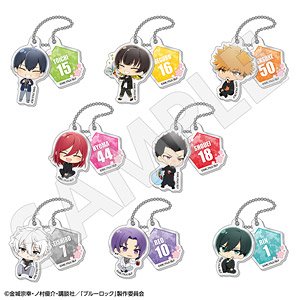 TV Animation [Blue Lock] Trading Chibi Chara Acrylic Charm (Set of 8) (Anime Toy)
