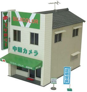 [Miniatuart] Visual Scene Series : Street Shop - 15 (Unassembled Kit) (Model Train)