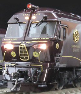 1/80(HO) J.R. Kyushu `Seven Stars in Kyushu` Eight Car Full Set (Premium Endo Series Brass Finished Model) (8-Car Set) (Pre-Colored Completed) (Model Train)