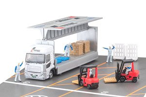 The Truck Collection Logistics Site Wing Van Set G VANTEC (Model Train)