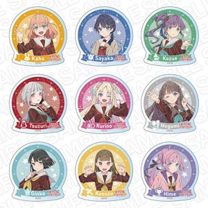 ラブライブ！蓮ノ空女学院スクールアイドルクラブ アクリルバッジ 104期冬制服 ver (9個セット) (キャラクターグッズ)