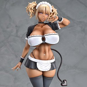 黒ギャルメイド淫魔 ここあ (フィギュア)