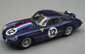 フェラーリ 250 GT Sperimentale ル・マン 1961 #12 Tavano-Baghetti (ミニカー)
