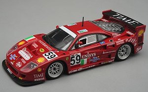 フェラーリ F40 LM ル・マン 24時間 1996 #59 P.NAPPI/ R.DONOVAN/ T.OOTA (ミニカー)