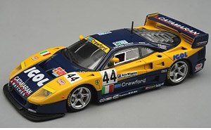 フェラーリ F40 LM ル・マン 24時間 1996 #44 L.Della Noce /A.Olofsson/C.Rosenblad (ミニカー)