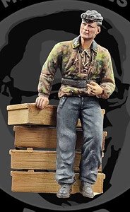WW.II ドイツ 武装親衛隊 `エリック` 1940～1943年w/弾薬箱 (プラモデル)