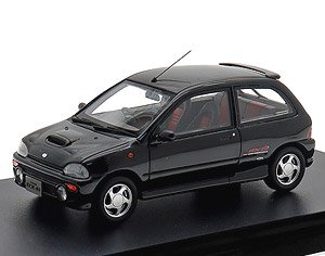 SUBARU VIVIO RX-R 4WD (1992) ピュアブラックM (ミニカー)