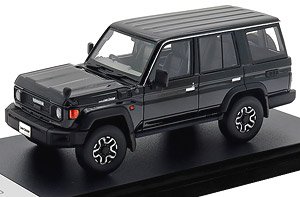 Toyota LAND CRUISER 70 AX (2023) アティチュードブラックマイカ (ミニカー)
