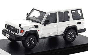 Toyota LAND CRUISER 70 AX (2023) スーパーホワイトII (ミニカー)