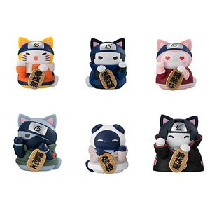 MEGA CAT PROJECT NARUTO -ナルト- ニャルト！ 招き猫FORTUNE もういっちょ！ (6個セット) (フィギュア)