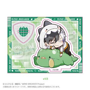 Wind Breaker Mini Chara Stand Gyao Colle Ver. Haruka Sakura (Anime Toy)