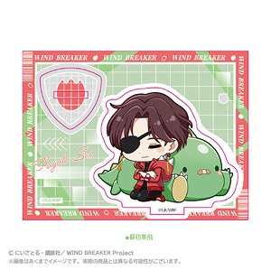 Wind Breaker Mini Chara Stand Gyao Colle Ver. Hayato Suou (Anime Toy)