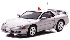 Mitsubishi GTO Twin Turbo (Z16A) Shizuoka Prefecture Police Traffic Department Mobile Traffic Unit (Unmarked Patrol Car Silver) (Diecast Car)