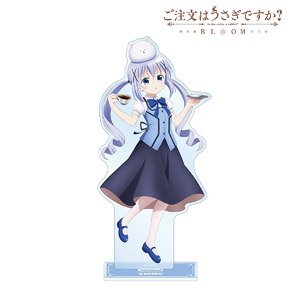 Is the Order a Rabbit? Bloom [Especially Illustrated] Chino Tea Time Ver. Big Acrylic Stand (Anime Toy)