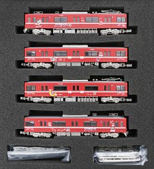 Keikyu Type 1500 (`Keikyun-go` 2020) Additional Four Car Formation Set (without Motor) (Add-on 4-Car Set) (Pre-colored Completed) (Model Train)