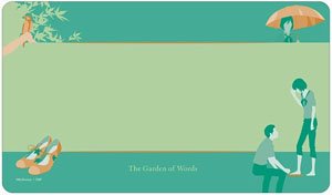 [The Garden of Words] Multi Desk Mat (Card Supplies)
