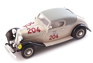 ヴァンダラー W22 「ドイツ縦断2,000km」 1933 ライトグレー (ミニカー)