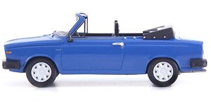 ボルボ 66 GL コンバーチブル 1980 ブルー (ミニカー)