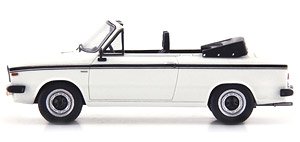 ボルボ 66 GL コンバーチブル 1980 ホワイト (ミニカー)