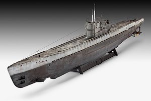 German Submarine Type IX C(U505) (Platinum Edition) (Plastic model)